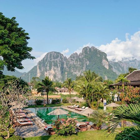 Riverside Boutique Resort, Vang Vieng Exterior foto