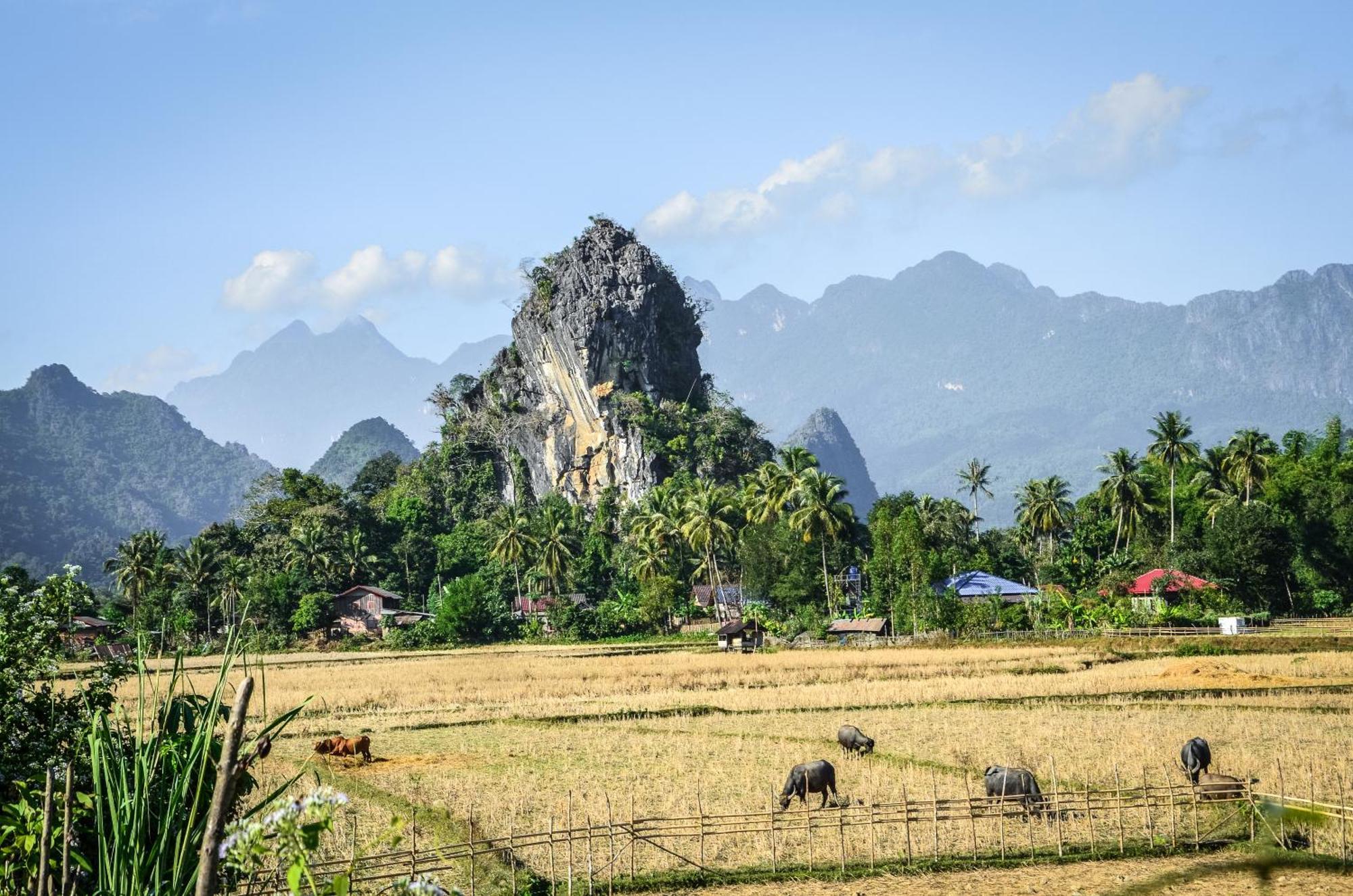 Riverside Boutique Resort, Vang Vieng Exterior foto