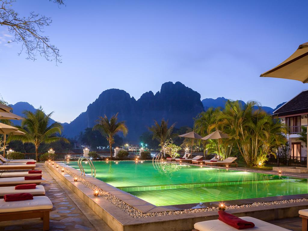 Riverside Boutique Resort, Vang Vieng Exterior foto