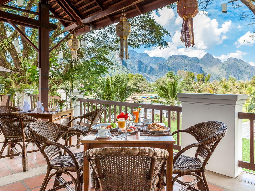 Riverside Boutique Resort, Vang Vieng Exterior foto