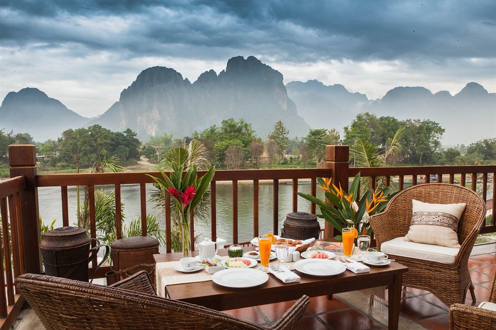 Riverside Boutique Resort, Vang Vieng Exterior foto