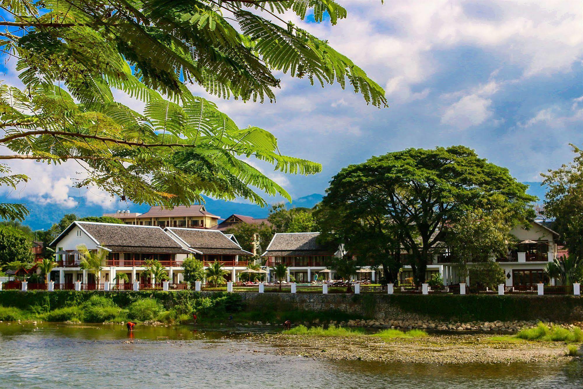 Riverside Boutique Resort, Vang Vieng Exterior foto