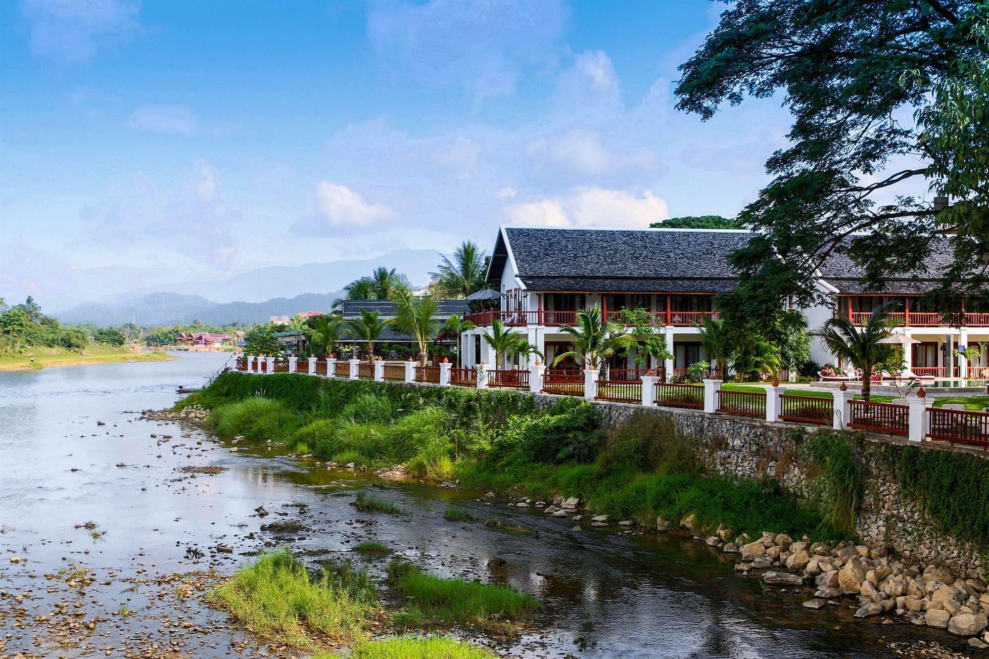 Riverside Boutique Resort, Vang Vieng Exterior foto