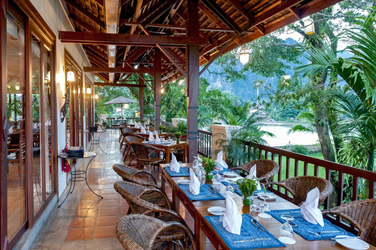 Riverside Boutique Resort, Vang Vieng Exterior foto