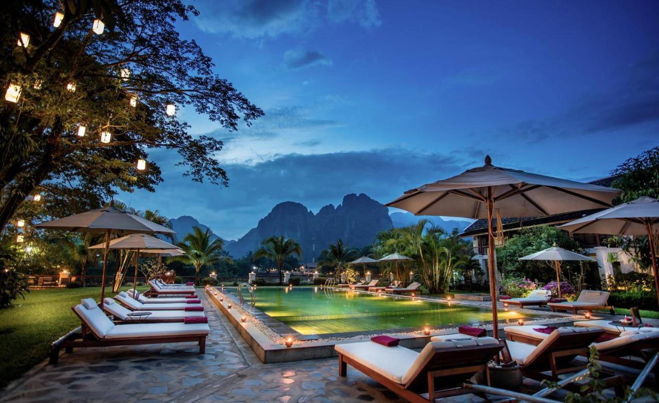 Riverside Boutique Resort, Vang Vieng Exterior foto